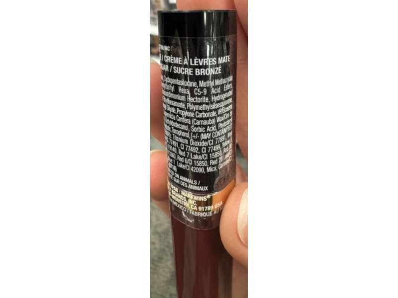 Black Radiance Perfect Tone Matte Lip Creme, Bronze Sugar, 0.17 fl oz/5.1 mL