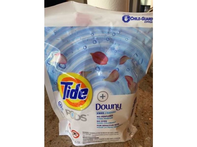 Tide + Downy Pods Detergent, Free/Nature, 25 oz/715 g, 26 Count