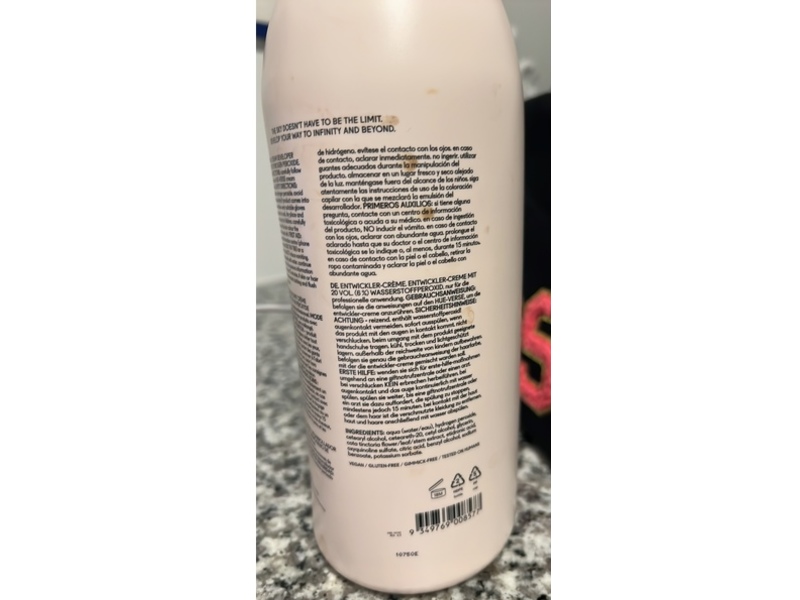 Evo Hueverse Cream Developer 20 Vol, 33.8 fl oz/1000 mL