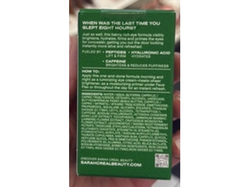 Sarah Creal Firm Offer 4 In 1 Ultimate Eye Cream, 0.5 fl oz/15 mL