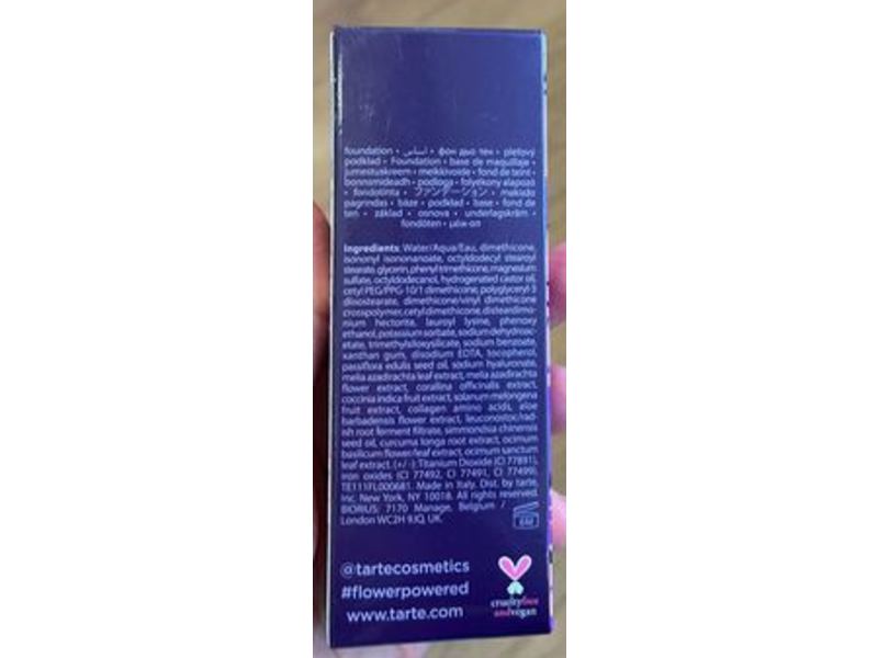 Tarte Maracuja Tinted Hydrator, 40N Tan Neutral, 1 fl oz/30 mL