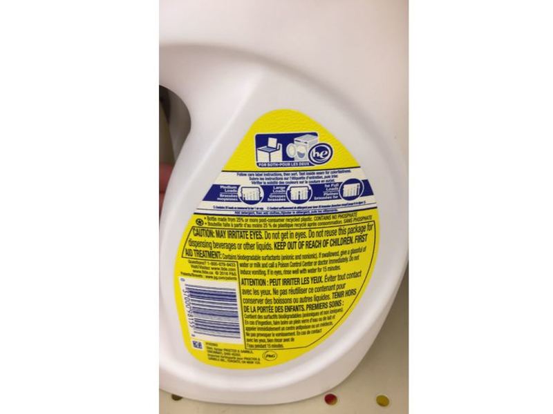 Tide Simply Free & Sensitive Laundry Detergent, Unscented, 25 Loads, 40 fl oz/1.18 L