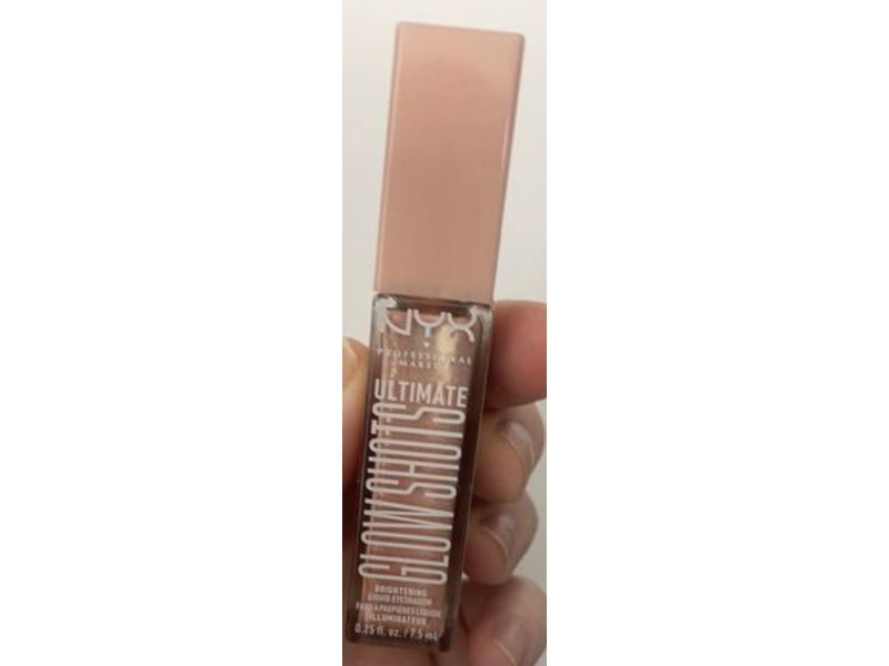 Nyx Professional Makeup Ultimate Glow Shots Brightening Liquid Eyeshadow Illuminateur, Grapefruit Glow, 0.25 fl oz/7.5 mL
