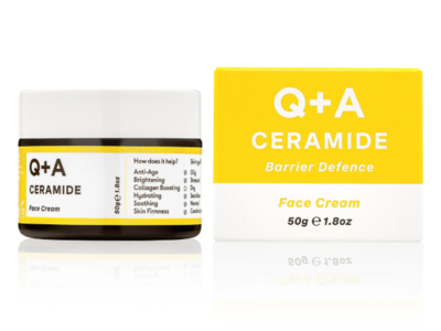 Q+A Ceramide Barrier Defence Face Cream, 1.8 oz/50 g