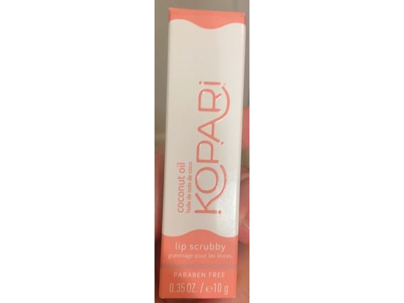 Kopari Lip Scrubby, Coconut Oil, 0.35 oz/10 g
