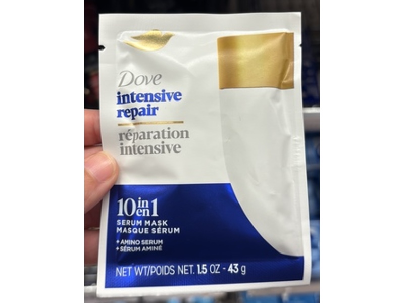 Dove Intensive Repair 10 In 1 Serum Mask, 1.5 oz/43 g