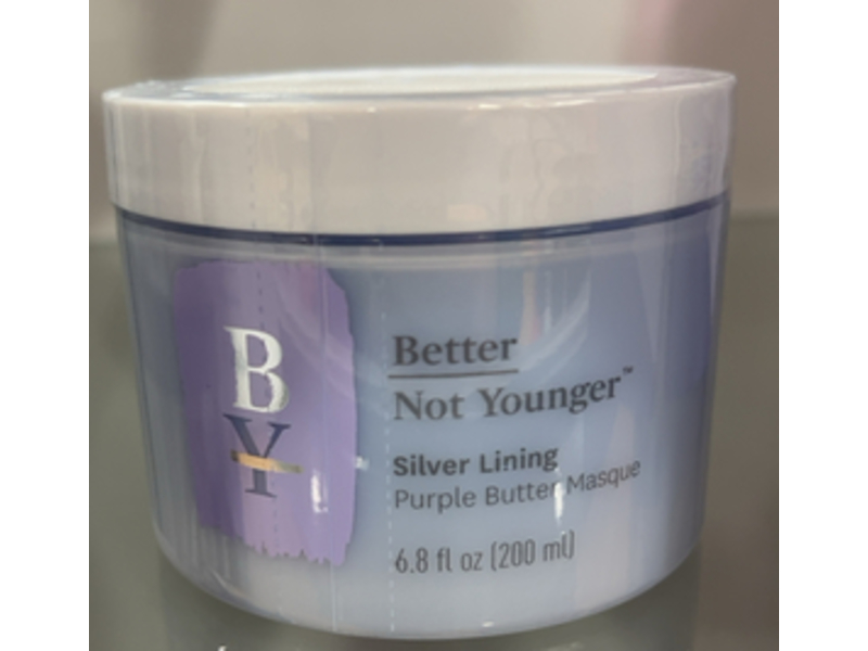 Better Not Younger Silver Lining Purple Butter Masque, 6.8 fl oz/200 mL