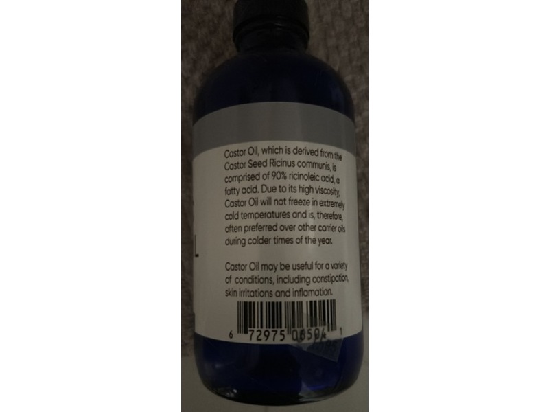Regalabs Organic Castor Oil, 8 fl oz/237 mL