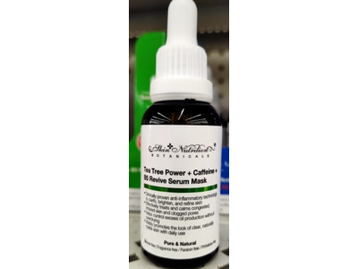 Skin Nutrition Revive Serum Mask, Tea Tree Power + Caffeine + B5
