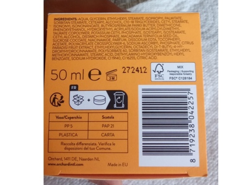 Eliza Jones Radiance Boosting Face Cream, Vitamin C, 50 mL