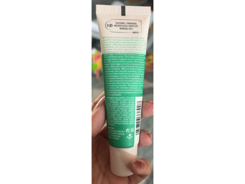 Essence Hello, Good Stuff! Cica Face Cream, Centella Asiatica Extract, 1.01 fl oz/30 mL