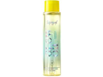 Supergoop! Glow Oil Body Oil, SPF 50, Sunkissed Coconut, 5 fl oz/148 mL