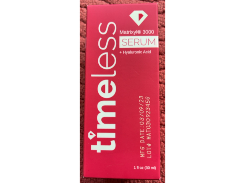 Timeless Matrixyl 3000 Serum, Hyaluronic Acid, 1 fl oz/30 mL