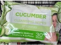Klar & Co Cleansing Wipes, Cucumber, 30 Count - thumbnail 1