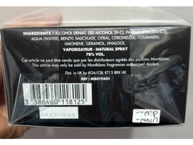 Mont Blanc Legend Eau De Parfum, 3.3 fl oz/100 mL