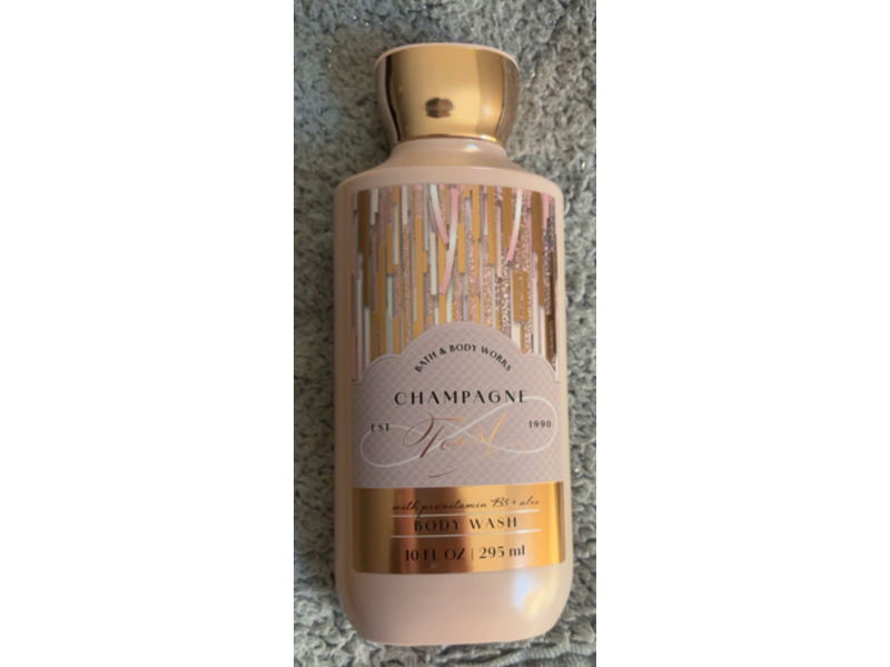 Bath & Body Works Champagne Toast Body Wash, Provitamin B5 + Aloe, 10 fl oz/295 mL