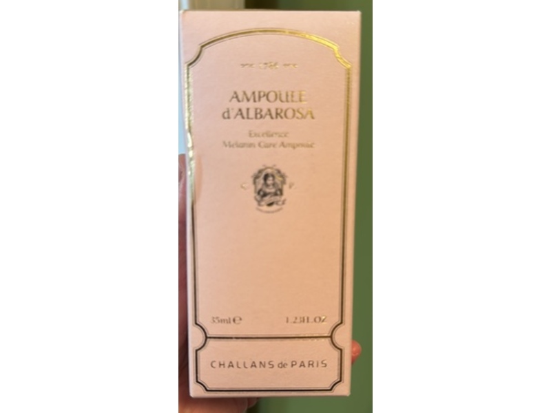 Challans De Paris Ampoule d'Albarosa Melanin Care Ampoule, 1.23 fl oz/35 mL