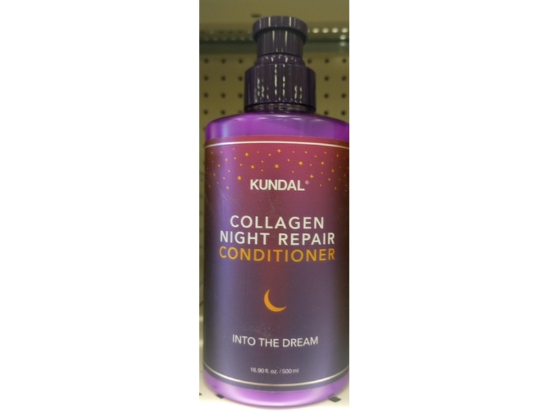 Kundal Collagen Night Repair Conditioner, Into The Dream, 16.90 fl oz/500 mL
