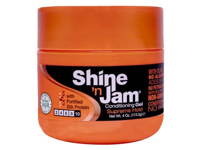Shine 'n Jam Conditioning Gel, Supreme Hold, 4 oz/113.5 g