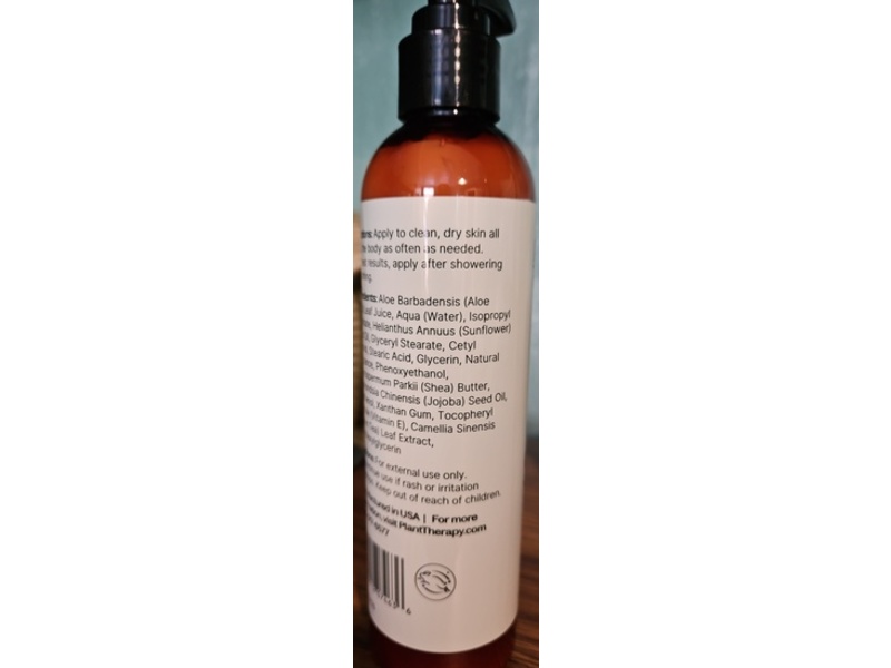 Plant Therapy Coconut Ylang Ylang Body Lotion, Aloe & Shea, 8 fl oz/227 g