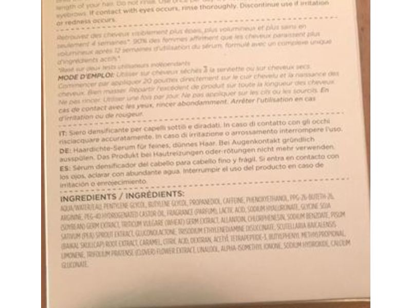 Grow Gorgeous Hair Density Serum, 2 fl oz/60 mL