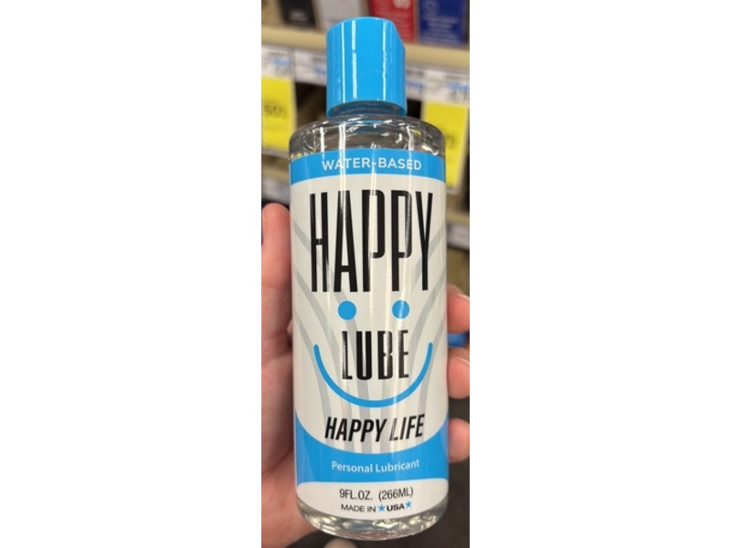 Happy Lube Happy Life Personal Lubricant, 9 fl oz/266 mL