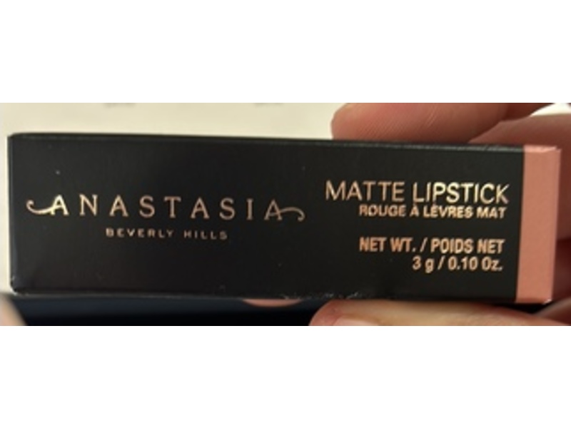 Anastasia Beverly Hills Matte Lipstick, Peony, 0.10 oz/3 g