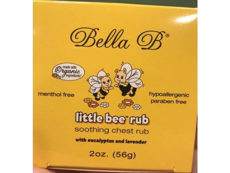 Bella B Little Bee Rub, Eucalyptus And Lavender, 2 oz/56 g