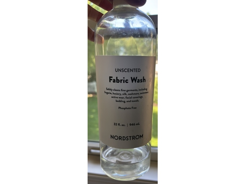 Nordstrom Fabric Wash, Unscented, 32 fl oz/946 mL