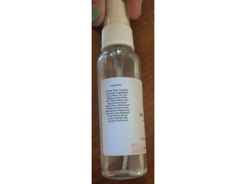 Delia Organics Facial Spritzer, 2 fl oz/60 mL