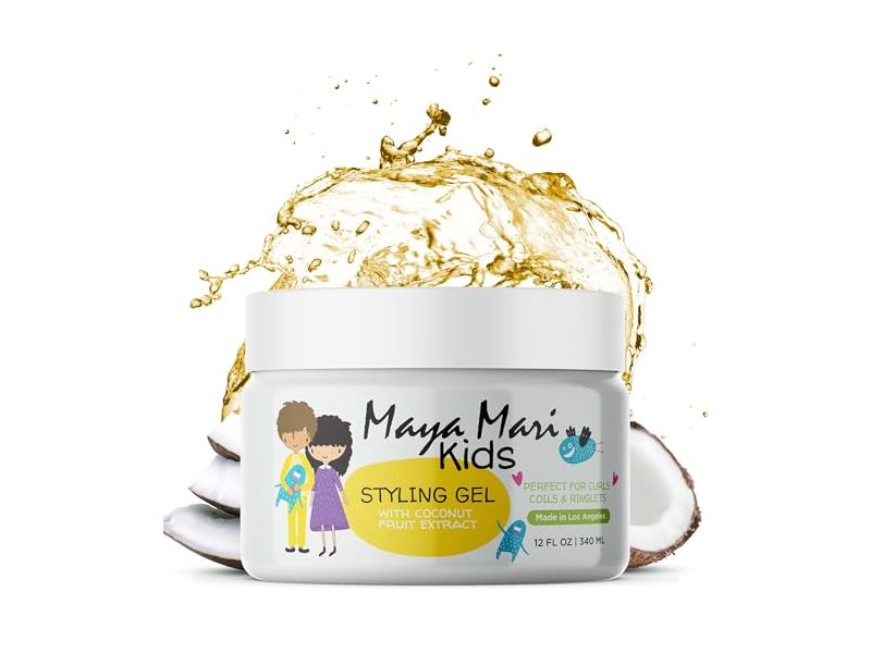 Maya Mari Kids Styling Gel, Coconut Fruit, 12 fl oz/355 mL