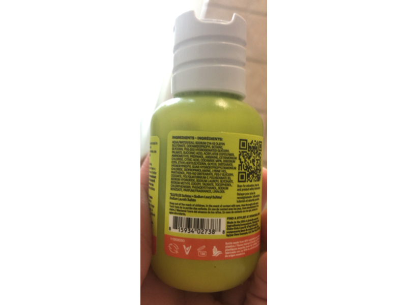 Devacurl Curlbond Re-Coiling Mild Lather Cleanser, 3 fl oz/88 mL