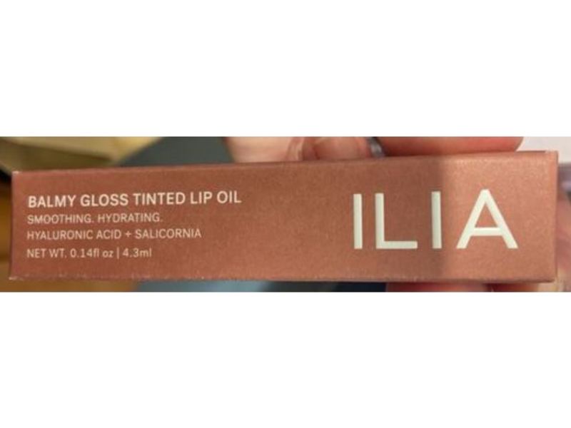 Ilia Balmy Gloss Tinted Lip Oil, Smoothing Hydrating, Only You, 0.14 fl oz/4.3 mL