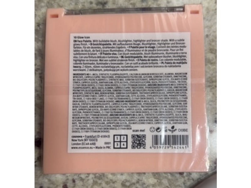 Essence Radiant Light Face Palette, 10 Glow Icon, 0.38 oz/11 g