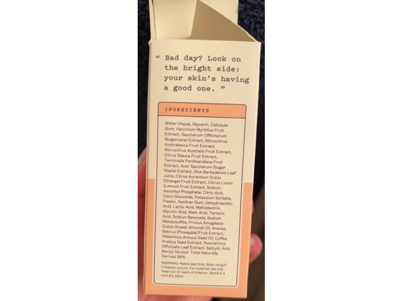 Frank Body Brightening Vitamin C Mask, 1.69 fl oz/50 mL