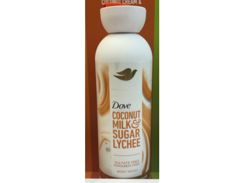 Dove Body Wash, Coconut & Sugar Lychee, 17.5 fl oz