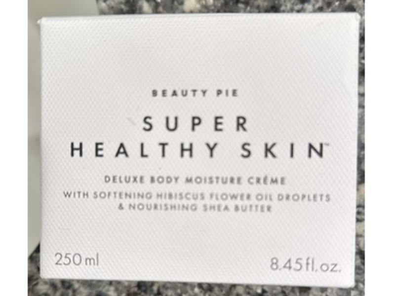 Beauty Pie Super Healthy Skin Deluxe Body Moisture Creme, Softening Hibiscus Flower Oil Droplets & Nourishing Shea Butter , 8.45 fl oz/250 mL