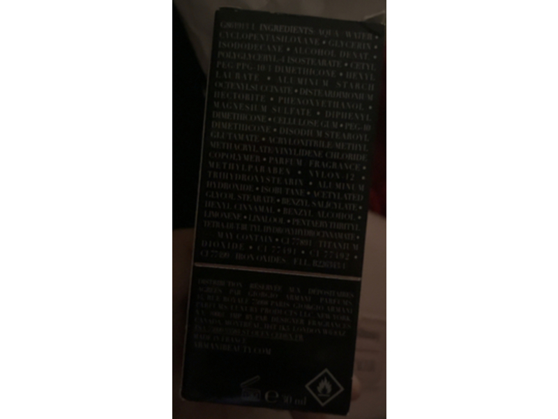 Giorgio Armani Luminous Silk Perfect Glow Flawless Foundation, 1.5 Fair Neutral, 1 fl oz/30 mL