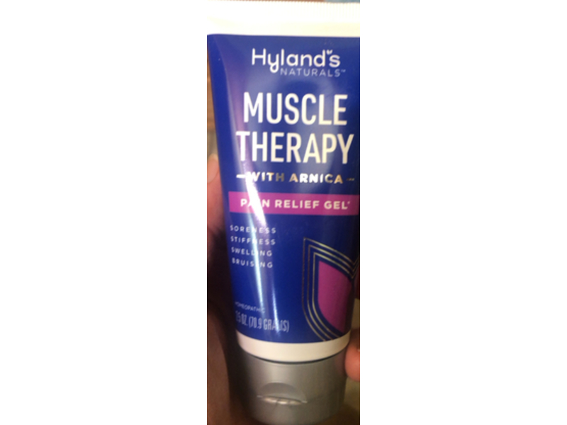 Hyland's Naturals Muscle Therapy Pain Relief Gel, 2.5 oz/70.9 g