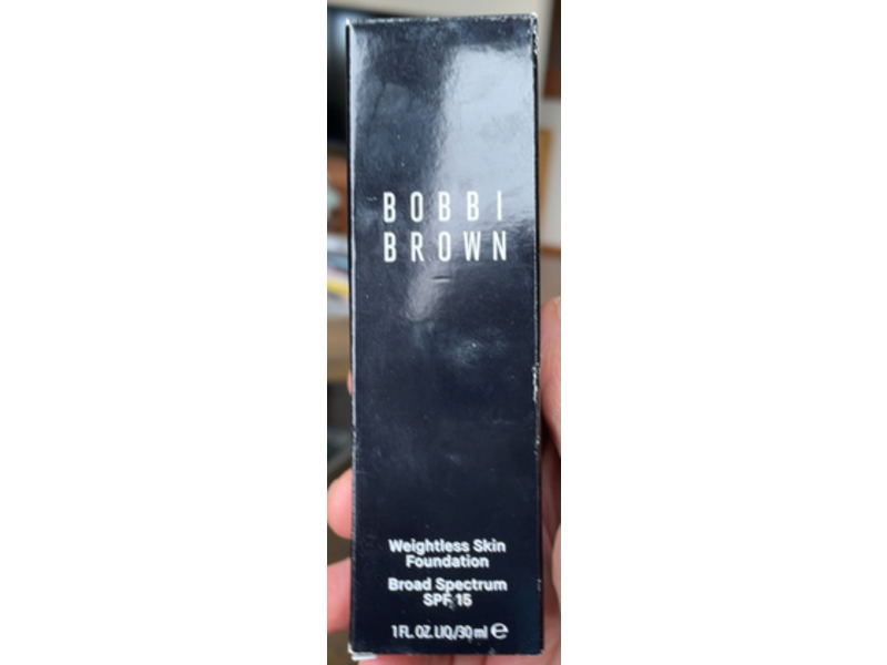 Bobbi Brown Weightless Skin Foundation, Broad Spectrum SPF 15, Neutral Alabaster, 1 fl oz/30 mL