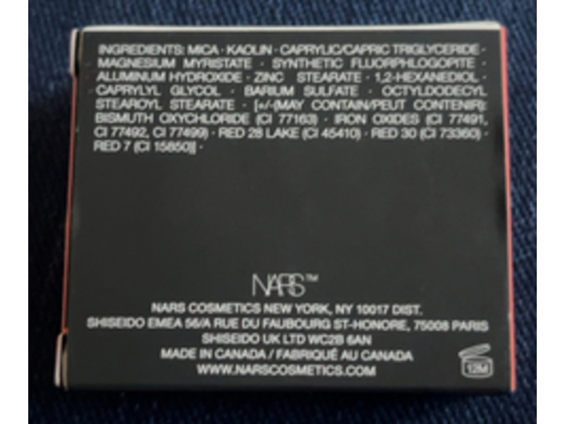 Nars Blush, Orgasm Edge, 0.09 oz/2.5 g