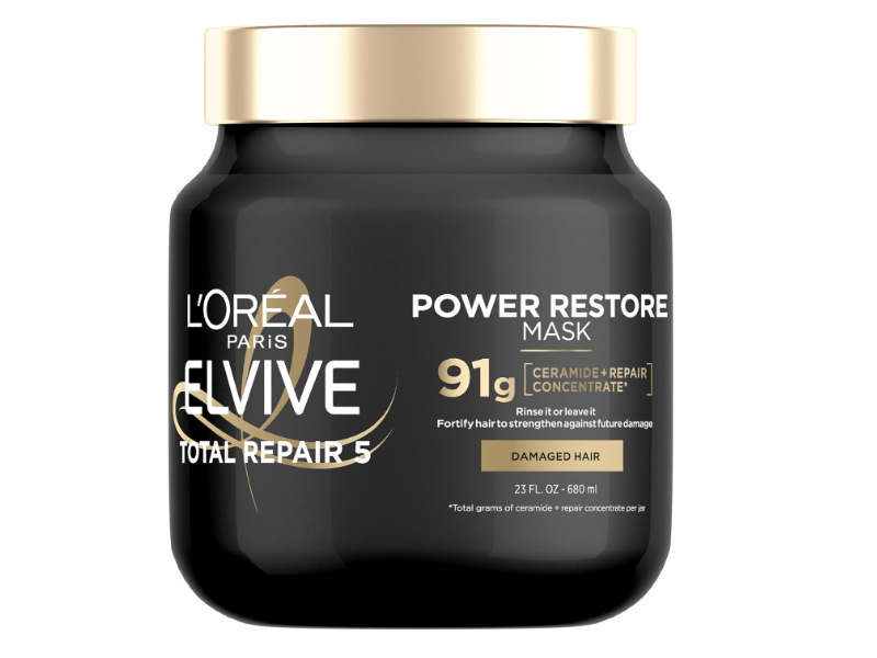 L'Oreal Paris Elvive Total Repair 5 Power Restore Mask, 23 fl oz/680 mL