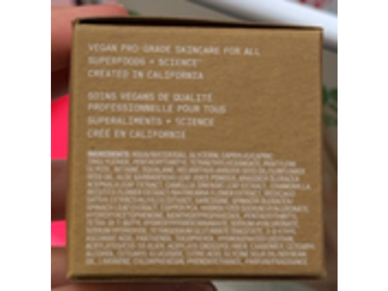 Youth To The People Superfood Air-Whip Moisture Cream, 0.5 fl oz/15 mL