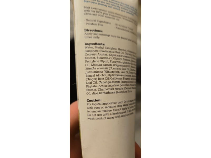 Rocky Mountain Oils Tohi Complete Relief Tension + Muscle Rub, 4 fl oz/118 mL