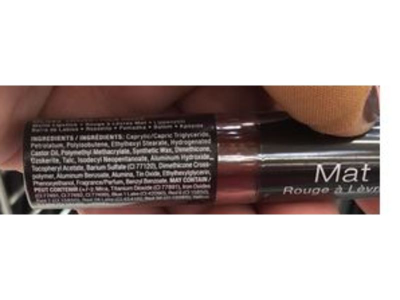 Nyx Professional Makeup Matte Lipstick, Crazed, 0.16 oz/4.5 g