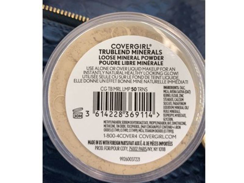 CoverGirl TruBlend Minerals Loose Mineral Powder, 50 Translucent, 0.63 oz/18 g