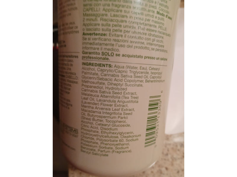 Tea Tree Hemp Restoring Conditioner & Body Lotion, Tea Tree Hemp, 33.8 fl oz/1 L