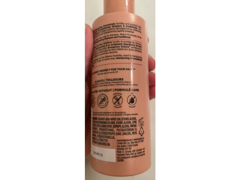 L'Oreal Paris Ever Pure Bond Strengthening Concentrate, 5.1 fl oz/150 mL
