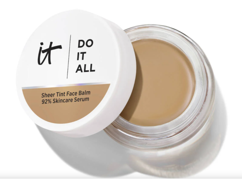 iT Do It All Sheer Tint Face Balm, 320 Medium Tan Warm, 0.35 oz/10 g