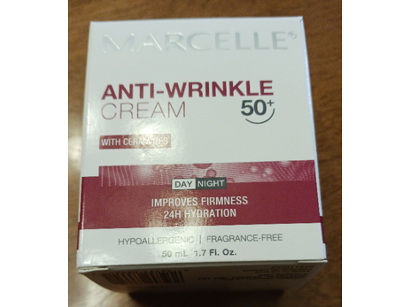 Marcelle Anti - Wrinkle Cream, Cermides, 1.7 fl oz/50 mL